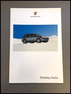2003 Porsche Original Sales Poster Brochure - Cayenne Turbo 911 Carrera Boxster Foto 1 de 4