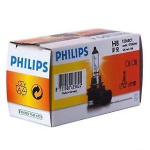 H8 Philips Car Bulbs 100% OE,  Part Number 12360C1