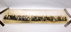 Antique Yard Long Photo Trip Chicago to Prague via Wabash & Lackawanna RR 1922 - Picture 1 of 12