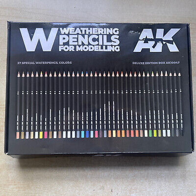 Ak Interactive Weathering Pencils For Modelling Deluxe Edition Box AK10047 • 34.82€