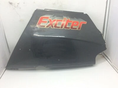 YAMAHA Right Rear Side Panel OEM 1987-1990 Exciter EX570 82M-2198H-00-00 gray - Image 1 of 4