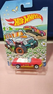 2023 Hot Wheels Spring '65 Ford Mustang Convertible Red Diecast 1:64 Scale - Picture 1 of 2