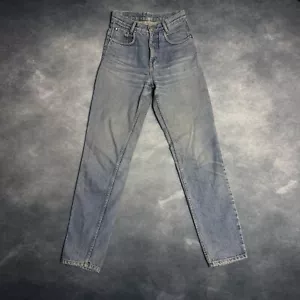 Vintage Dallas Y2K Jeans Damen Straight Leg High Rise Blau Denim 90er passt 26x30 - Bild 1 von 22