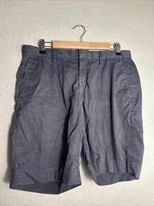 Uniqlo Mens Medium Gray Cotton Chino Shorts 34x 9 - Picture 1 of 10