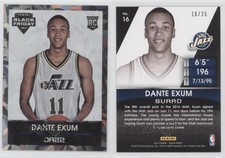 2014 Panini Black Friday Portrait Cracked Ice /25 Dante Exum #16 Rookie RC