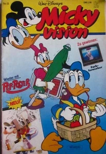 A5 MICKY VISION N.8 - WALT DISNEY - 1987 - IN TEDESCO - NO POSTER - Bild 1 von 1