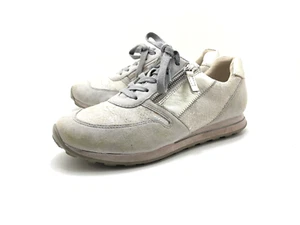 Gabor Damen Halbschuh Schnürschuh Comfortschuh Grau Gr. 40 (UK 6,5) - Bild 1 von 4