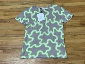 Diane von Furstenberg Gelassia T-Shirt Damen S grau All Over Print Rundhals - Bild 1 von 9