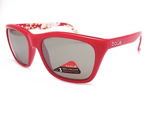 Bolle 527 Sole Lucido Rosso Con Mimetico Tns Pistola Specchio Lenti Unisex 12048 - Foto 1 di 6