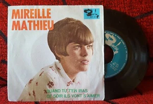 MIREILLE MATHIEU **Quand Tu T'En Iras** ORIGINAL 1967 Spain 7" **PROMO** SIngle - Picture 1 of 4
