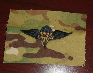 U.S. Army Parachute Rigger Badge, Cloth on Multicam, Scorpion - Bild 1 von 1