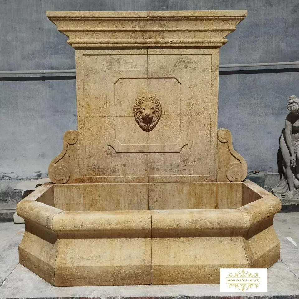 HERMOSA FUENTE DE PARED LEÓN ESTILO ANTIGUO - TF1026 Foto 1 de 1