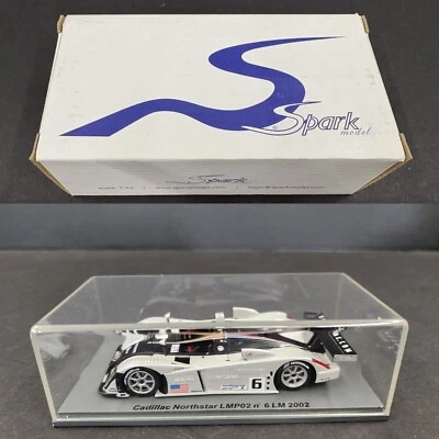 SPARK CADILLAC NORTHSTAR LMP02 #6 LE MANS 2002 TAYLOR/ANGELELLI/TINSEAU 1/43 O3 - Image 1 of 4