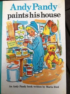 Andy Pandy Paints His House by Maria Bird Hardback Book 1972 Brockhampton Press - Bild 1 von 5