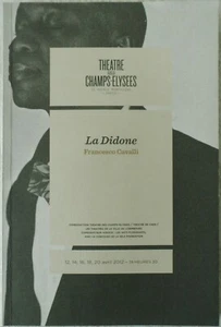 LA DIDONE/FRANCESCO CAVALLI/WILLIAM CRISTIE/PROGRAMME THÉÂTRE DES CHAMPS-ÉLYSÉES - Imagen 1 de 3