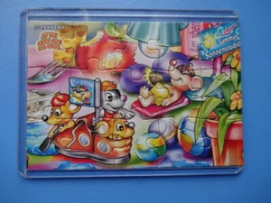 2002 " Puzzle " Ist die Katze aus dem Haus - Rechte Ecke + BPZ - Bild 1 von 1