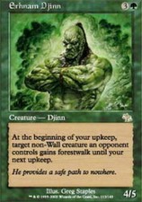 Erhnam Djinn ~ Damaged Judgment MTG Magic UltimateMTG Green Card