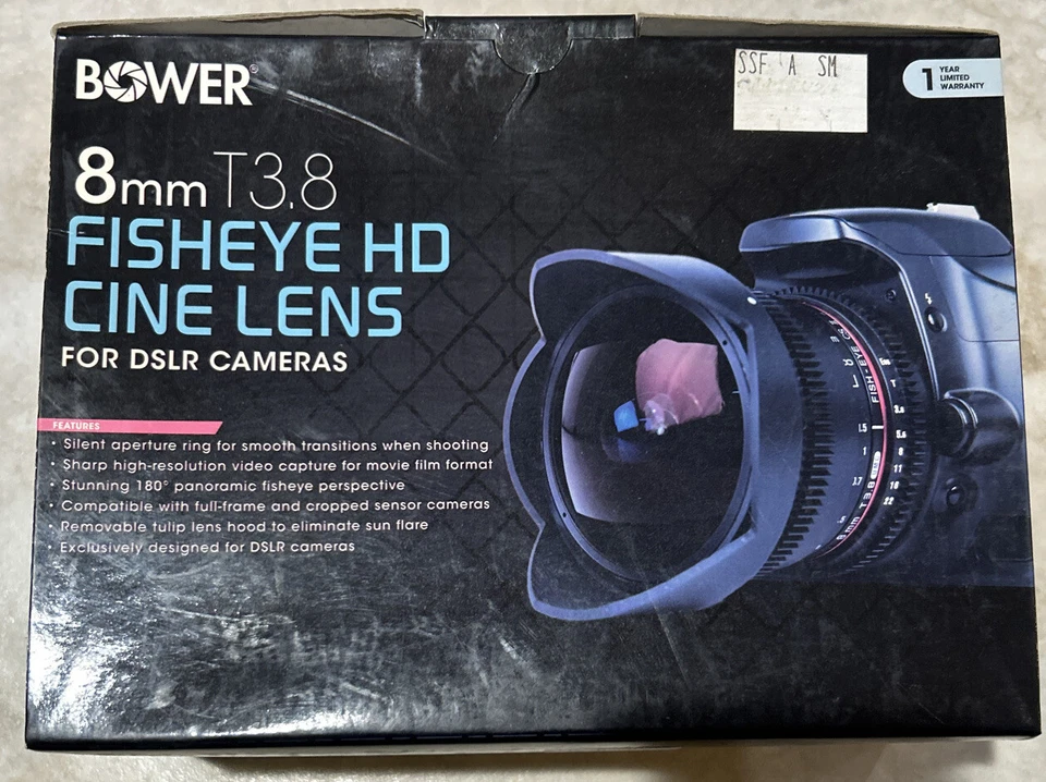 Bower 8mm Fisheye HD - Image 1 of 1