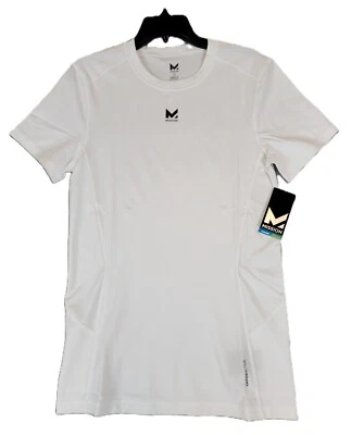 Camisa de compresión Mission VaporActive Performance para hombre LG blanca de secado rápido Foto 1 de 4