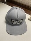 VANS Since 1966 CA-NY Gray Snapback  Hat Cap Adjustable