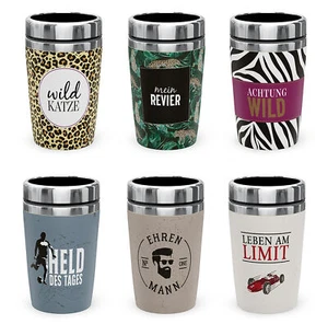 Thermobecher Isolierbecher Thermo-Tee-Kaffeebecher ToGo la vida - Bild 1 von 7