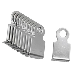 LOTO Bolt or Rivetable Right Angled Padlock Eye - Large, Stainless Steel, Pac... - Picture 1 of 1