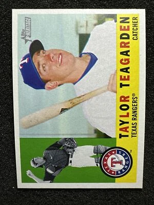 TAYLOR TEAGARDEN #403 2009 Topps Heritage Texas Rangers - Image 1 of 2