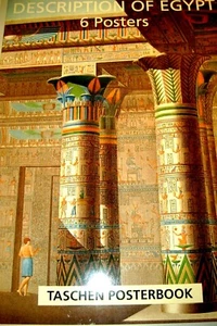 DESCRIPTION OF EGYPT 6 MINT POSTERS BY TASCHEN POSTERBOOK 12"X 17" INCHS - Bild 1 von 9
