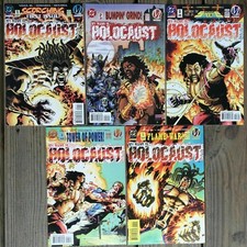 My Name Is Holocaust #1.2.3.4.5. comic lot set all near m (DC Comic) First Issue