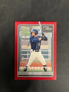 Panini Three and Two Sal Frelick Prospects 2022 rojo/8 Milwaukee Brewers - Imagen 1 de 2