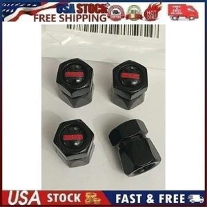 4PCS Metal Car Tire Valve Caps Valve Stem Cover Compatible with Chevrolet SS B-2 - Picture 1 of 17