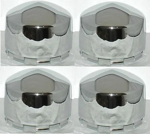 4 Cap Deal Chrome Wheel Center Caps Tall 99-4943 89-4943 614-4947 614-4943 - Picture 1 of 2