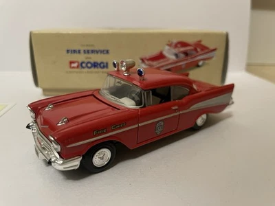 Corgi Chevrolet Fire Chief Pensacola 1/43  in OVP Limited Vintage Modell 1995 - Bild 1 von 4