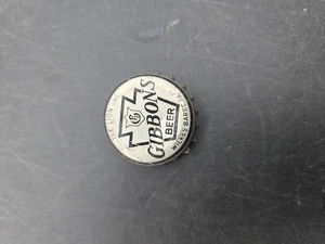 Raro Gibbons Cerveza Corona Corcho Tapa Early Wilkes Barre Pa Lion Inc. Malta temprana - Imagen 1 de 6