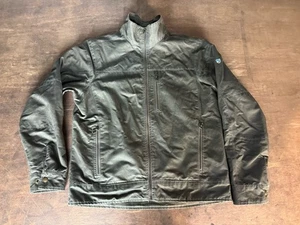 KUHL GIACCA BURR VINTAGE TINTO PATINA UOMO TAGLIA LARGE - Foto 1 di 8