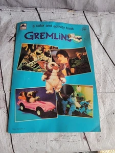 Vintage Gremlins Color and Activity Book 1984  READ - Imagen 1 de 9