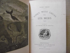 JULES VERNE. AUSSERGEWÖHNLICHE REISEN. 20000 LIEUES SOUS LES MERS .1969. BAND 2 - Bild 1 von 13