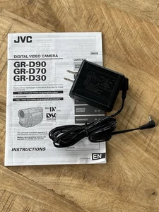 OEM JVC AP-V13U AC Power Adapter for Camcorders GR-D90, D70, D30 and others - Picture 1 of 8