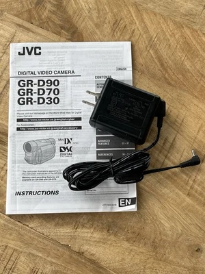 OEM JVC AP-V13U AC Power Adapter for Camcorders GR-D90, D70, D30 and others - Image 1 of 4
