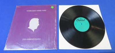 Hymns TENNESSEE ERNIE FORD 25th Anniversary--Record LP Vinyl--Capitol--SN-16043 - Image 1 of 4