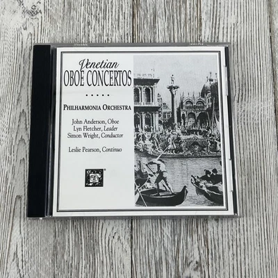 Venetian Oboe Concertos Anderson Fletcher Wright Pearson CD MHS - Imagem 1 de 3
