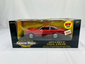 1:18 1972 Chevy Vega Coupe Stock Version RED American Muscle - Picture 1 of 12