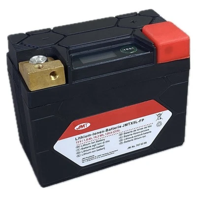 Battery Lithium For 1993-1998 Cagiva W8 125 LC LiFePO4 JMTX5L-FP - Image 1 of 4