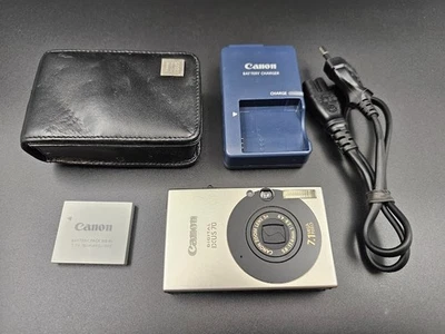 Canon IXUS 70 7.1 Mp Digital Kamera Silber - Working - Bild 1 von 4