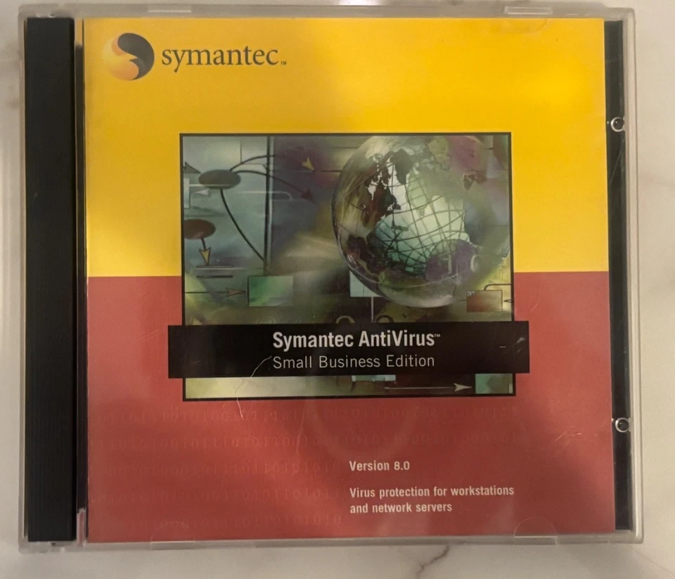 Symantec AntiVirus Small Business Edition Version 8.0 Disc - Free Shipping - Image 1 of 1