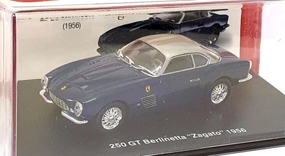 Altaya 1/43 Scale 5425K - 1956 Ferrari 250 Berlinetta "Zagato" - Blue/Silver - Image 1 of 4