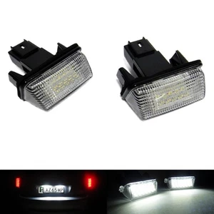2x Luz LED de matrícula para 07-12 Toyota Auris E15 09-12 Avensis Verso - Imagen 1 de 7