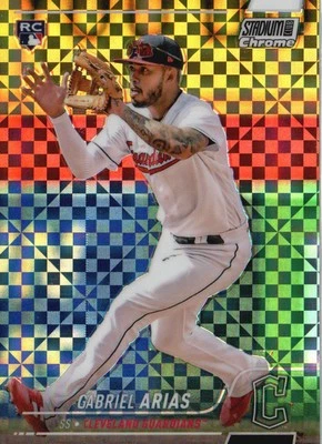 2022 Stadium Club Chrome #339 Gabriel Arias X-Fractor - Image 1 of 2
