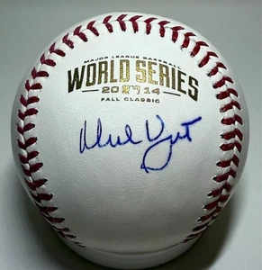 Kansas City Royals NED YOST Signed Official 2014 World Series MLB Baseball AUTO - Picture 1 of 2