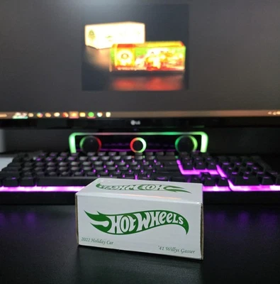 2022 Hot Wheels Collectors RLC Exclusive 41 Willys Gasser Holiday Car - HGW22 - Image 1 of 4